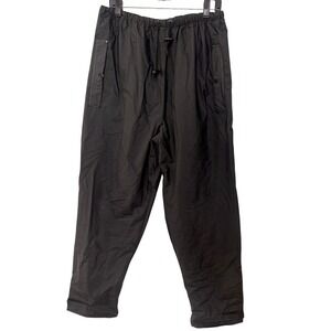 Tingley Mens Black Elastic Waist Drawstring  Rain Waterproof Pants L